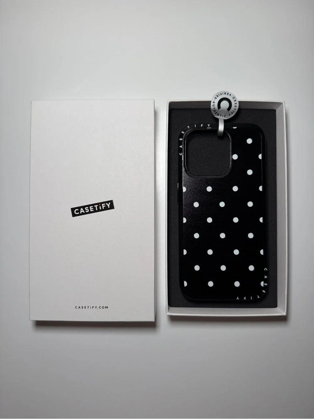 Casetify Classic Dottie Black IPhone 15 Pro Case Brand New
